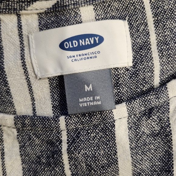 Old Navy Women’s Sleeveless Striped Dress – Size M - Picture 3 of 3